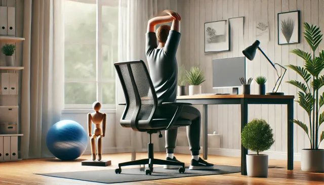 5 вправ для зменшення навантаження на спину при сидінні 🧘‍♂️